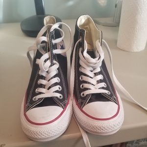 Black Converse All Star Heels